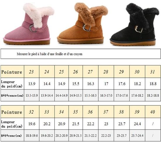 Bottes clearance 23 fille
