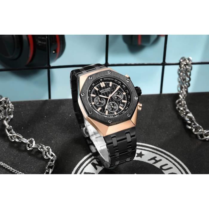 Montre homme on sale octogonale