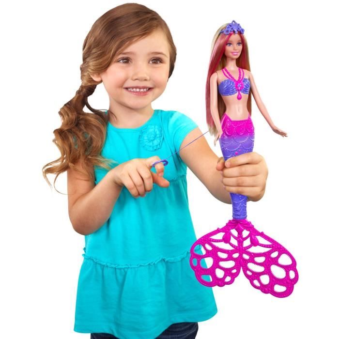 Barbie sirene bulle deals