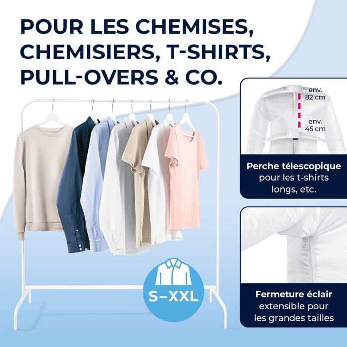 Fer à repasser pour chemises et chemisiers 2en1, 1800W Cdiscount