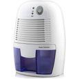 Mini Déshumidificateur d'Air Compact 500 ml pour l'Humidité et les Moisissures à la Maison, pour Cuisine, Chambre, Bureau, Garage-0