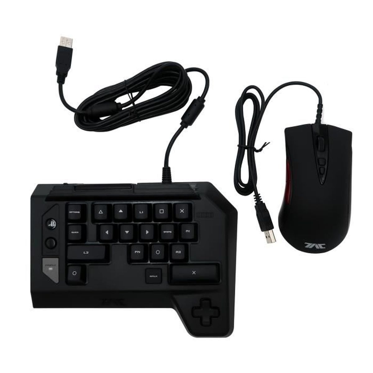 Remappable souris et clavier à un contrôleur de jeu pour PS4, PS3, Xbo