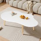 NOBRAND Petite Table Basse Nuage - Style Moderne et Minimaliste, Table à Thé pour Salon ou Appartement, Bois Durable