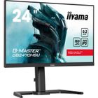 Ecran PC Gamer - IIYAMA - 24" - FHD - 180Hz - Dalle Fast IPS - 0,2ms - Ajustable en hauteur - GB2470HSU-B6