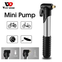 Mini pompe à air portable pour vélo et balle - Schrader Presta - accessoires VTT