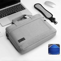Attaché-case,IBathroom-Sac à dos pour ordinateur portable YI,adapté pour Macbook,Xiaomi,Lenovo,Huawei- Light gray-17.3 inches