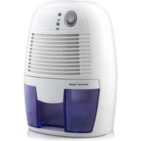 Mini Déshumidificateur d'Air Compact 500 ml pour l'Humidité et les Moisissures à la Maison, pour Cuisine, Chambre, Bureau, Garage