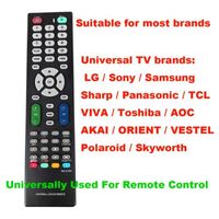 Télécommande TV universelle Compatible, télécommande TV universelle, de toute marque, à régler selon le manuel