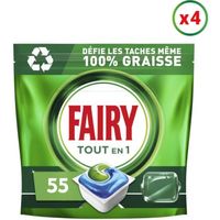 4x55 PEPS Fairy Tout-en-1 Original, Tablettes Lave-Vaisselle