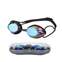 MEIDONG Lunettes de natation, lunettes de natation anti-buée, protection UV, sans fuite Lunettes polarisées, pour la natation