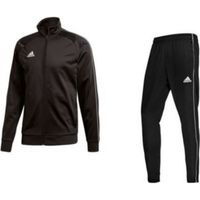Jogging Homme Adidas Noir - Multisport - Manches longues - Col montant - 100% polyester