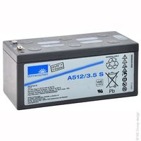 Batterie plomb etanche gel A512/3.5S 12V 3.5Ah