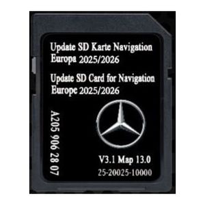 Carte SD Navigation Europe 2022 V19 Pour Mercedes Garmin Map Pilot - Compatible STAR2 | Mise à Jour GPS