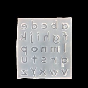 DAMILY® 62 pièces kit de moulle resine epoxy alphabet moule en résine de  silicone lettre