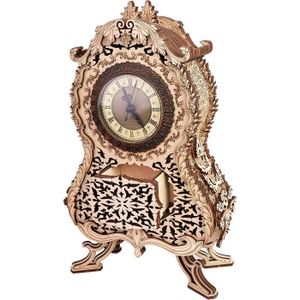 CASSE-TÊTE Puzzle En Boi - Trick Horloge Vintage Bois 3D Cass
