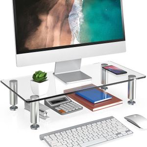 Support écran PC, pour 4 écrans, Fixations inclinables, rotatives,  basculantes, réglables en hauteur, avec Guide-câble acheter en ligne à bas  prix