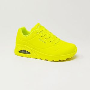 BASKET Basket Uno Night Shades - SKECHERS - Femme - Jaune