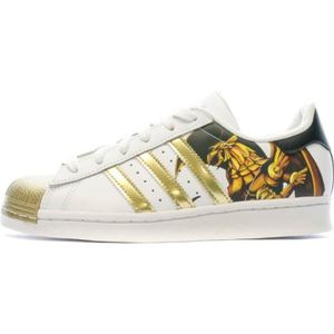 BASKET Baskets Blanches Mixte Adidas Superstar Yu-Gi-Oh -