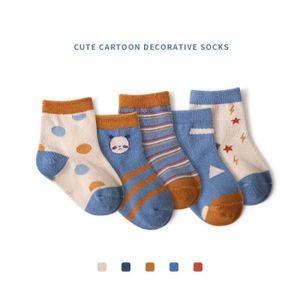 ODCKOI Chaussettes Enfants bébé Filles Garçons(Lot de 8) Chaussettes bébé nouveau-né Chaussettes à rayures pour tout-petit Basses Hautes