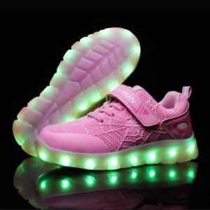 BASKET LED Enfants Chaussures baskets Fille USB Charge LE