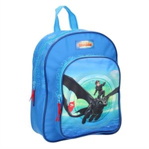 SAC À DOS Enfants Sac à Dos Bleu | DreamWorks Dragons | 31 x