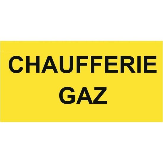 UTTSCHEID Gasabtrennung Aufkleber - Selbstklebend & Wasserfest - 200 X 100 Mm - Für Sicherheitskennzeichnung