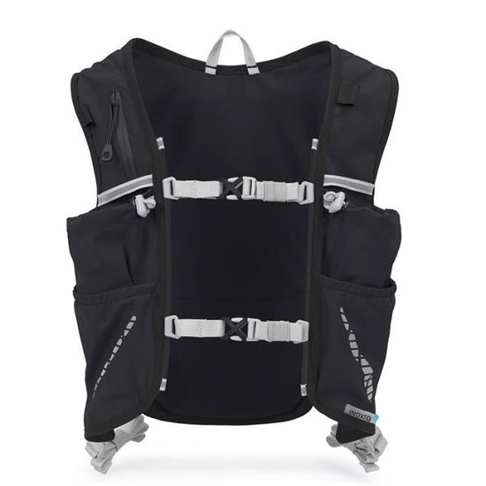 Gilet De Running Léger Avec Bouteille 500ml - Hydratation Et Sécurité Réfléchissante Pour Hommes Et Femmes