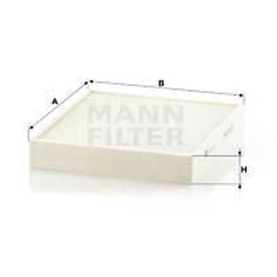MANN FILTER Filtre d'habitacle CU26010