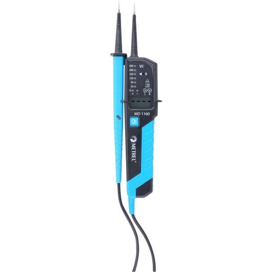 Metrel MD 1160 Bipolarer spanningsmelder 12-690V AC/DC LCD CAT III 1000V CAT IV 600V gekalibreerd