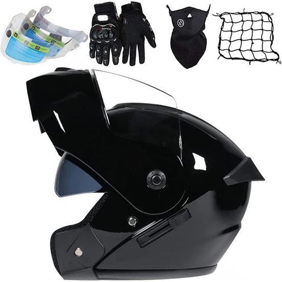 Letetexi Casque Moto Intégral Femme,ECE Homologué Casques