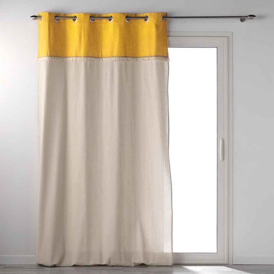 Paris Prix Rideau Occultant Occult 135x180cm Nude Pas Cher