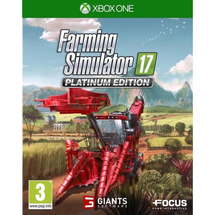 Focus Farming Simulator 17 Edition Platinium Jeu Xbox One