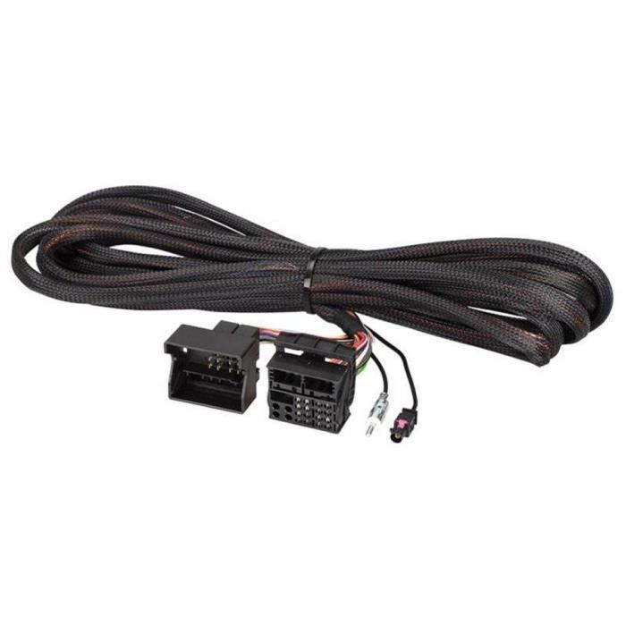 Faisceau Autoradio Fakra BMW 3 5 X5 6.5m I-Bus + Antenne - ADNAuto