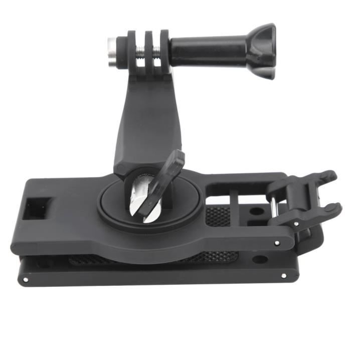 ARAMOX Support de sac à dos pour appareil photo pour Gopro Support de sac à dos pour appareil photo 1/4 po Support d'épaule