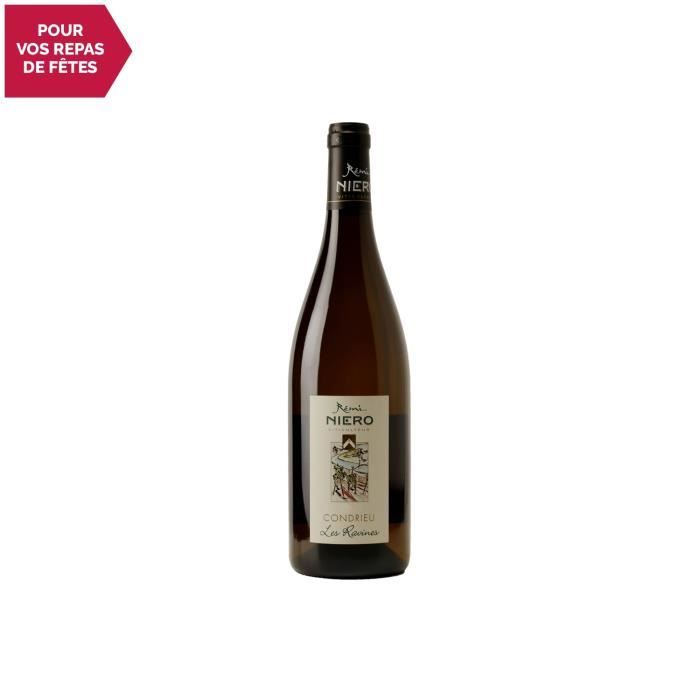 Condrieu Les Ravines Blanc 2019 - 75cl - Rémi Niero - Vin AOC Blanc de la Vallée du Rhône - Cépage Viognier
