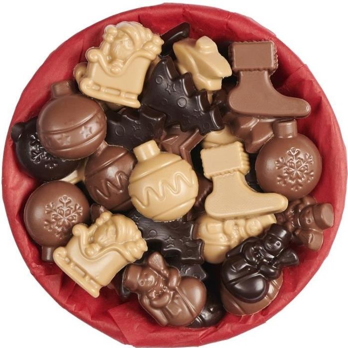 Les Fritures de Noël aux 3 Chocolats - Fabriqué en France