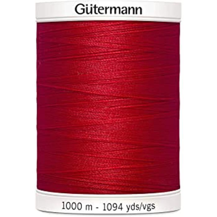 Coudre Tous Les Fil De Polyester, Rouge Carmin 0156, 1000 M