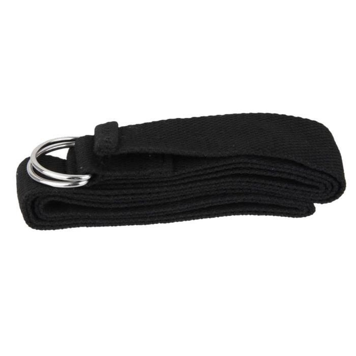 Sangle pour la pratique du Yoga avec anneau en D