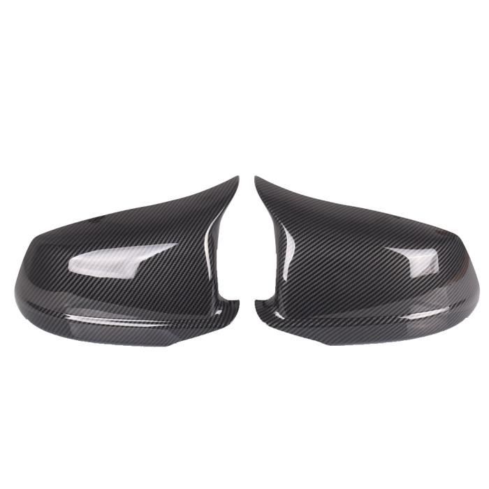 Rétroviseurs,Couvercles de rétroviseur pour Bmw série 5 F10 F11 Lci 2010 – 2013, Fiber de carbone brillante - Type Carbon Fiber -A