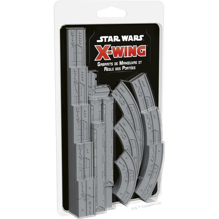 Star Wars X-Wing 2.0 : Gabarits de Manœuvre & Règle des Portées