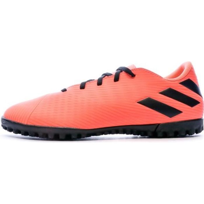 Chaussures de Football Orange Homme Adidas Nemeziz 19.4 TF