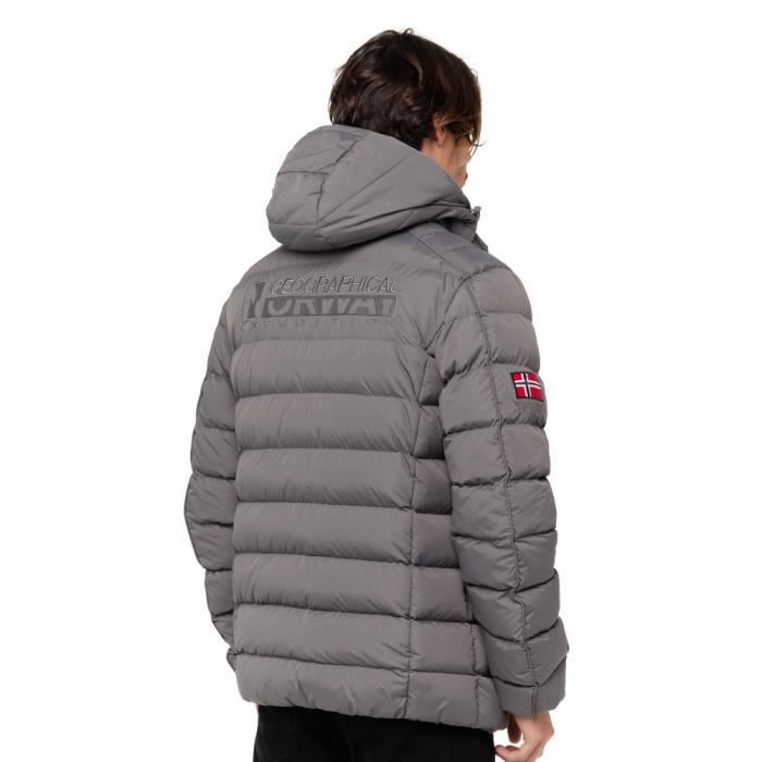 GEOGRAPHICAL NORWAY Doudoune BOUBOU Noir charbon - Homme