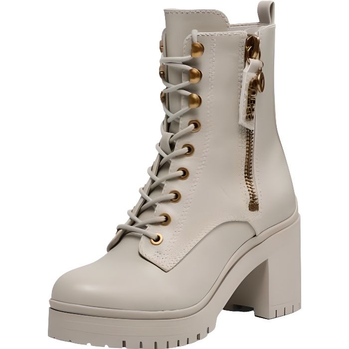 Bottines Guess Femme Ref 53736 vanille
