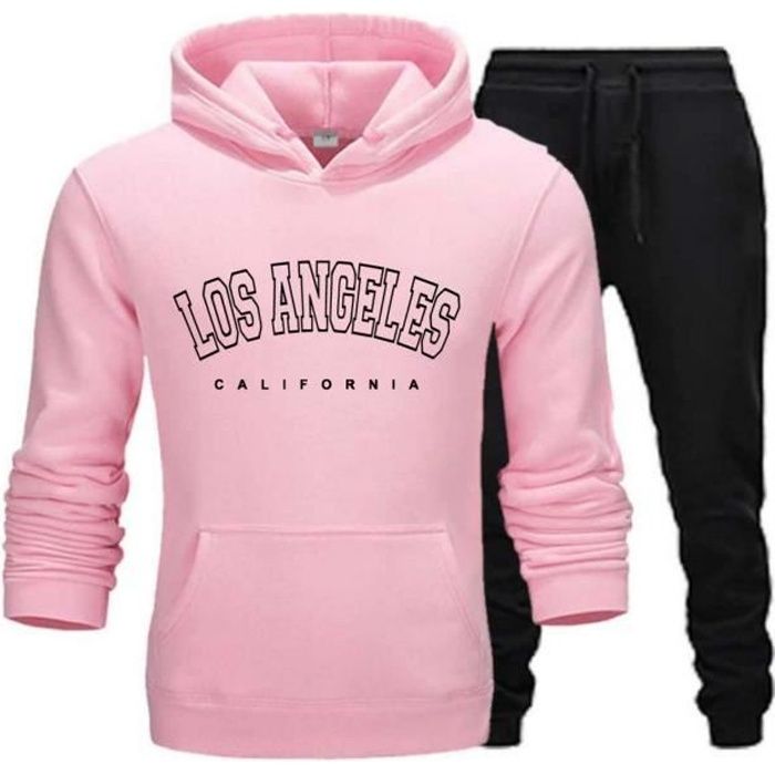 Jogging enfant Fille LOS ANGELES rose -