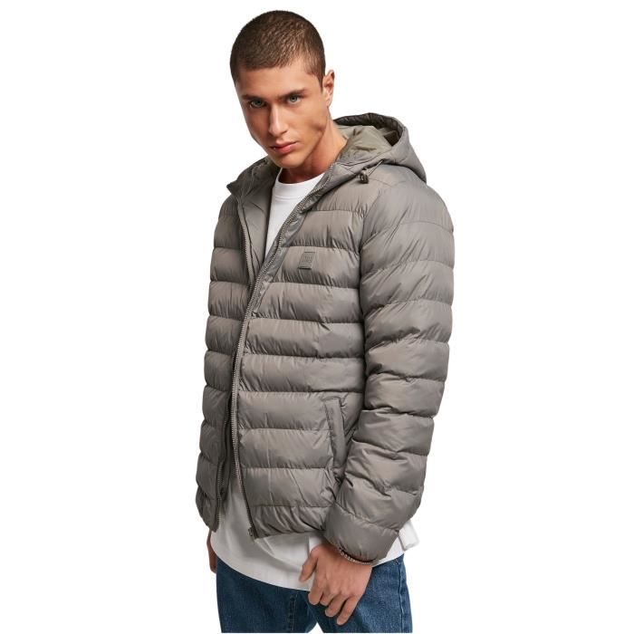 Doudoune Urban Classics Basic Bubble GT - gris foncé - 3XL