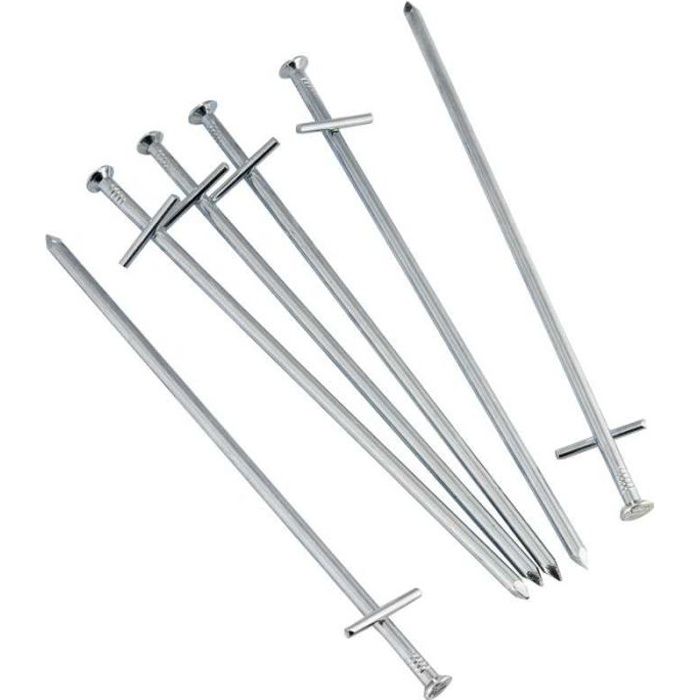 Piquet 23cm tête croix 6 pièces.Jeu de piquets …
