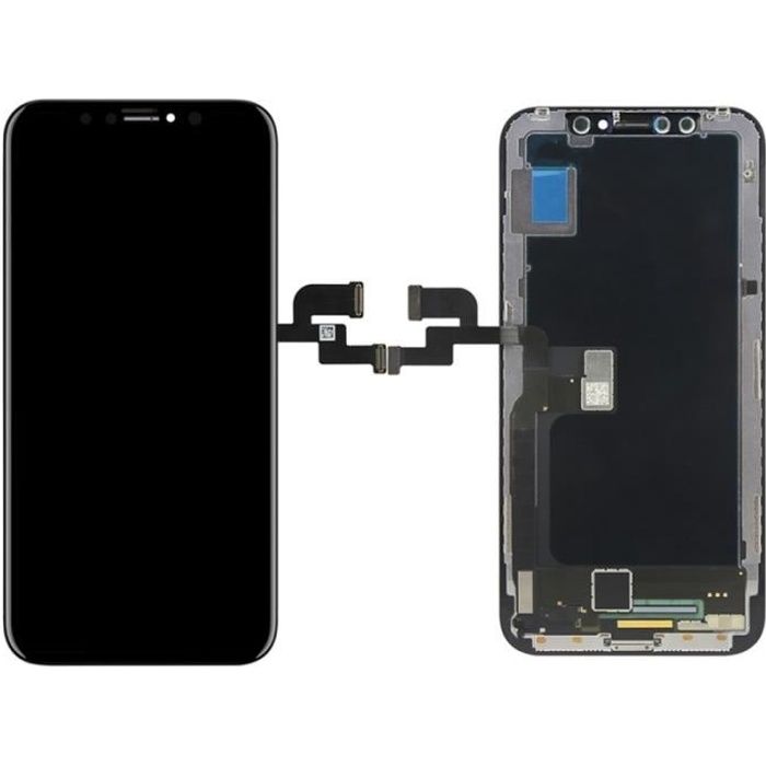 Pour iPhone X écran LCD noir + tactile Digitizer Assemblée pièce détachée