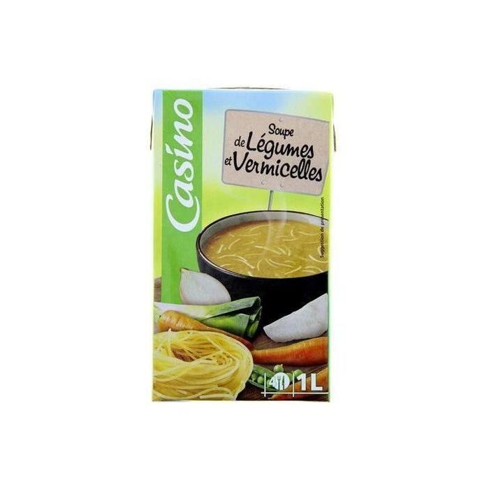CASINO Soupe Légumes vermicelles - 1 L