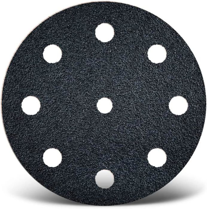 Disques Abrasifs Auto-Agrippants RETOL 150mm Grain 36 - Corindon Zirconium Pour Ponceuses Bordureuses - Lot De 25
