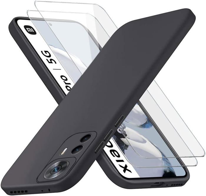 Coque Silicone + 2 Verres Trempés Pour Wahoo Elemnt Bolt V2 - Protection GPS Vélo